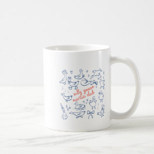 Cute Auntie Silly Goose Auntie For Aunt Pregnancy Coffee Mug