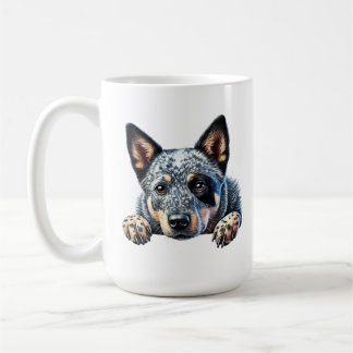 Cute Australian Cattle Dog Design" Coffee Mug