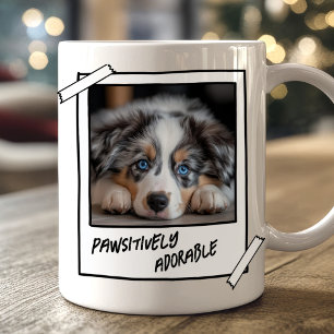 Cute Australian Shepherd Pawsitively Adorable Coffee Mug