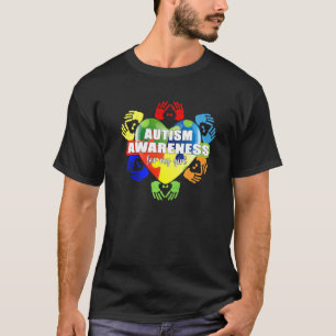 Cute Autism Awareness For My Girl Autism Mum Dad T-Shirt