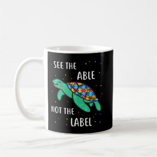 Cute autism awareness gifts, clothes for youth, ki coffee mug