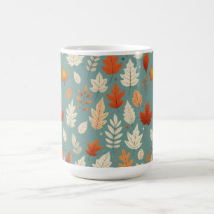 Cute autumn/fall leaves coffee mug