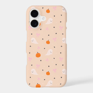 Cute Autumn Halloween Ghost Pattern Phone Case