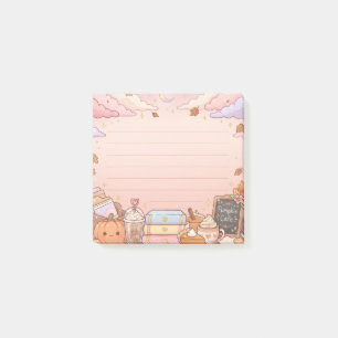 Cute Autumn Sticky Notes