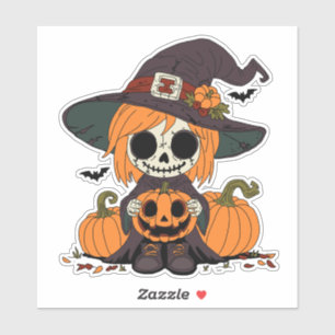 Cute Autumn Witch