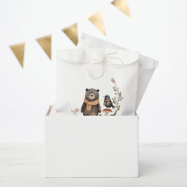 Cute Autumn | Woodland Forest Baby Shower Favour Bag (Party)