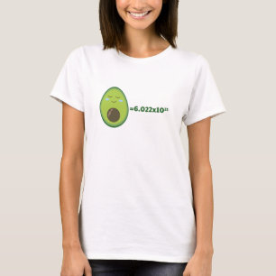 Cute Avocado - Avogadro's Number  T-Shirt