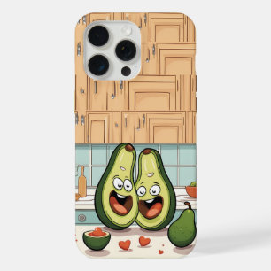Cute Avocado Couple Phone Case   Funny Kawaii Frui