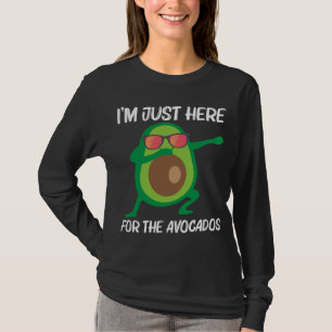 Cute Avocado Design For Men Women Healthy Fruit Pl T-Shirt