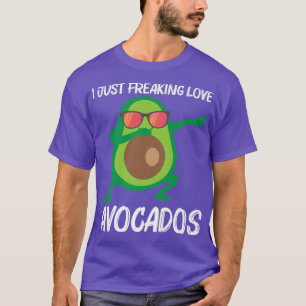 Cute Avocado Design For Men Women Healthy Fruit Pl T-Shirt