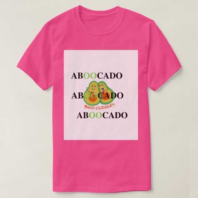 Cute Avocado Ghost Aboocado Halloween Perfect Gift T-Shirt (Design Front)
