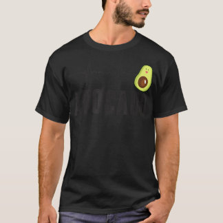Cute Avocado Heartbeat, Vegan For Men Women, Guaca T-Shirt