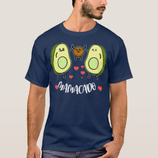 Cute Avocado Pregnancy Mamacado Mum To Be Classic  T-Shirt