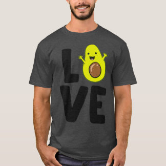 Cute Avocado Vegan Food Love Avocados T-Shirt
