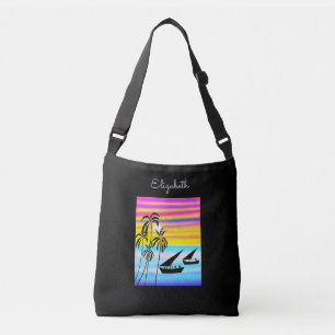 Cute Awesome and elegant Coastal Sailing Crossbody Bag