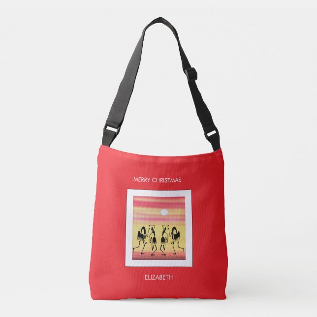 Cute, Awesome Break Dance  Crossbody Bag (Front)