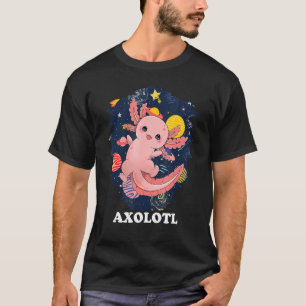 Cute Axolotl Amphibian Aquarium Owner Pet Axolotl T-Shirt