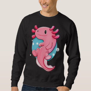 Cute Axolotl  Animal Sweatshirt