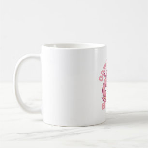 Cute Axolotl Doughnut Worry Be Happy Funny Coffee Mug