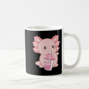 Cute Axolotl Japanese Strawberry Milk Anime Pink K Coffee Mug