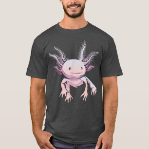 Cute Axolotl Kawaii Chibi Pastel Goth Anime 357 T-Shirt