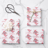  Cute Axolotl Love From Santa Childs Name