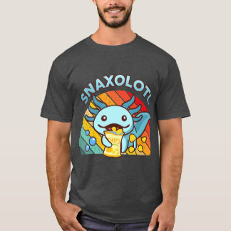 Cute Axolotl Lover Snaxolotl  (119)  T-Shirt