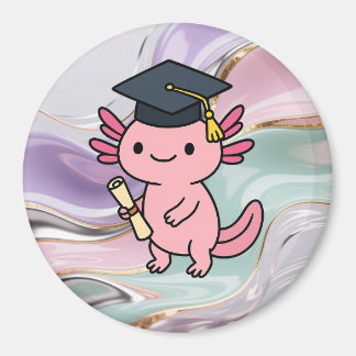 Cute Axolotl Magnets – Kawaii Aquatic Animal Decor
