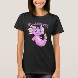 Cute Axolotl Mexican Salamander Amphibian Mexico T-Shirt