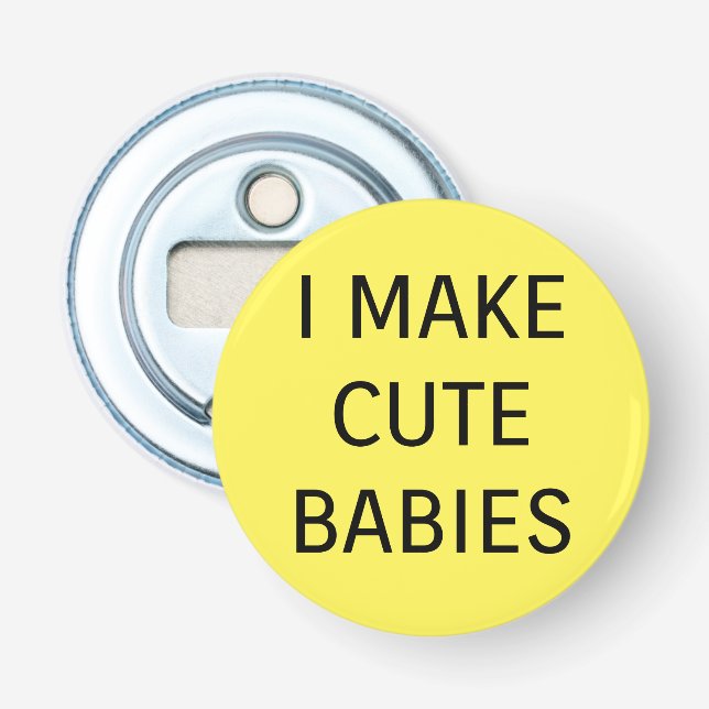 Cute Babies Bottle Opener (Front)