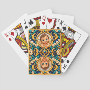 Cute Baby Angel, Mythical Playing Cards