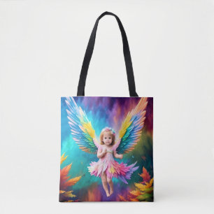 Cute Baby Angel Wings Art-38424 Tote Bag