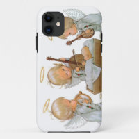 Cute Baby Angels in the Manger iPhone 5 Case