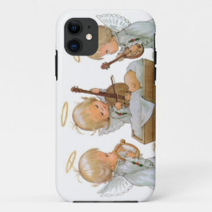 Cute Baby Angels in the Manger iPhone 5 Case