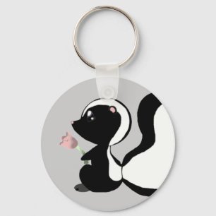 Cute Baby Animal - Skunk Keychain