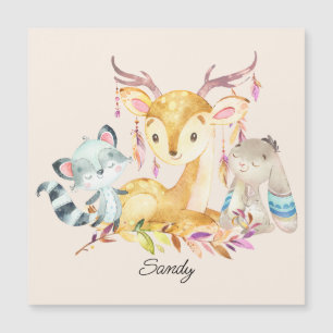Cute Baby Animals Custom Name Gender Neutral    