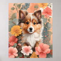Cute Baby Animals | Cute Shetland Sheepdog Puppy