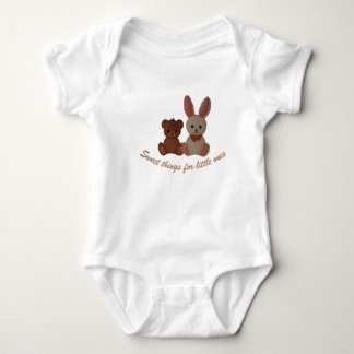 Cute Baby Animals Sweatshirt Baby Bodysuit