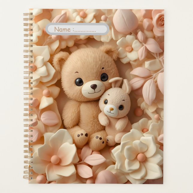 Cute Baby AnimalsPlanner Planner (Front)