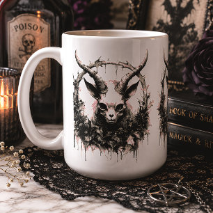 Cute Baby Baphomet Occult Gothic Coffee Mug