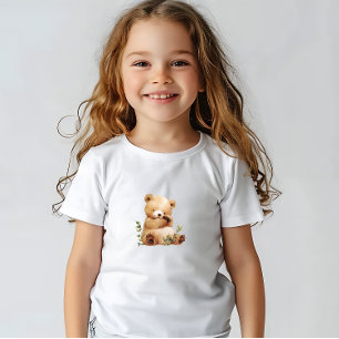 Cute Baby Bear Baby Shower Thank You Card T-Shirt