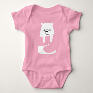 CUTE BABY BEAR   Dad Mum Daughter Son Family Baby Bodysuit