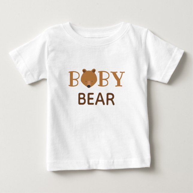 Cute Baby Bear T-Shirt (Front)