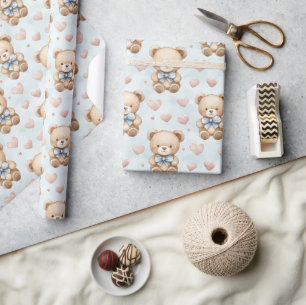 Cute baby bear Wrapping Paper