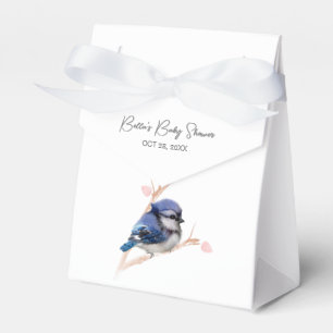 Cute Baby Blue Jay Baby Shower Favour Box