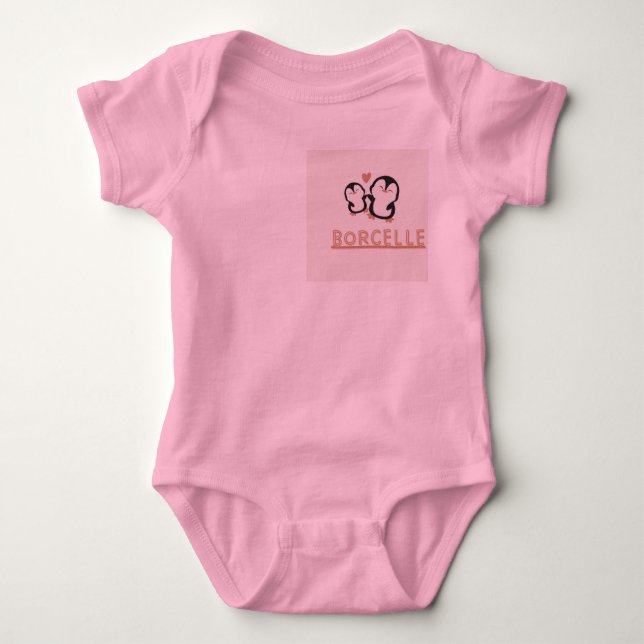 cute baby body suit baby bodysuit (Front)