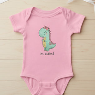 Cute baby bodysuit dinosaurs baby girl 6 months