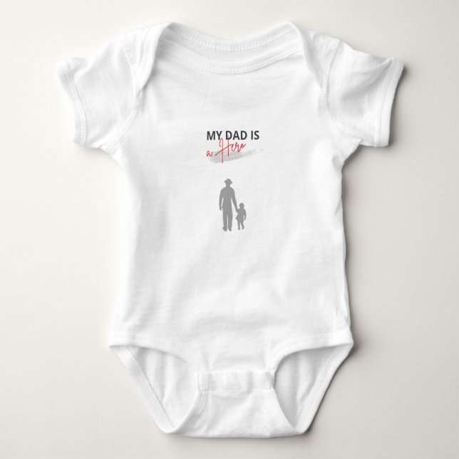 Cute Baby Bodysuit – Soft Cotton Infant T-Shirt (Front)