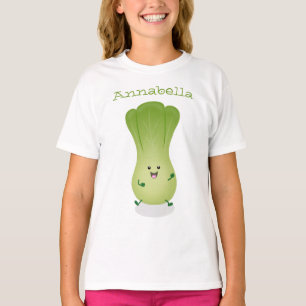 Cute baby bok choy cartoon illustration T-Shirt