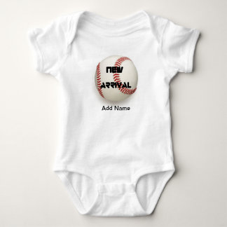 Cute Baby Boy Clothes Baseball Custom Onsies Bodysuit